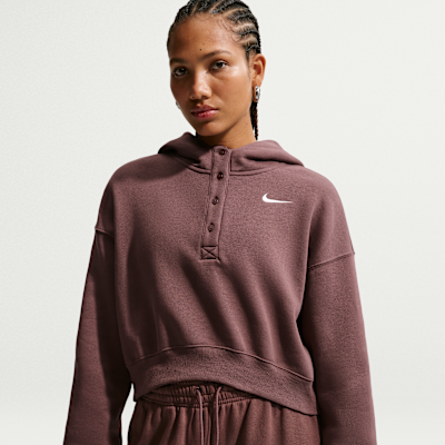 Nike Sportswear Phoenix Fleece Women's Oversized Cropped Henley
